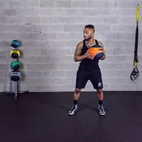 Ballon d'entraînement robuste de luxe d'Iron Body Fitness - 20 lb