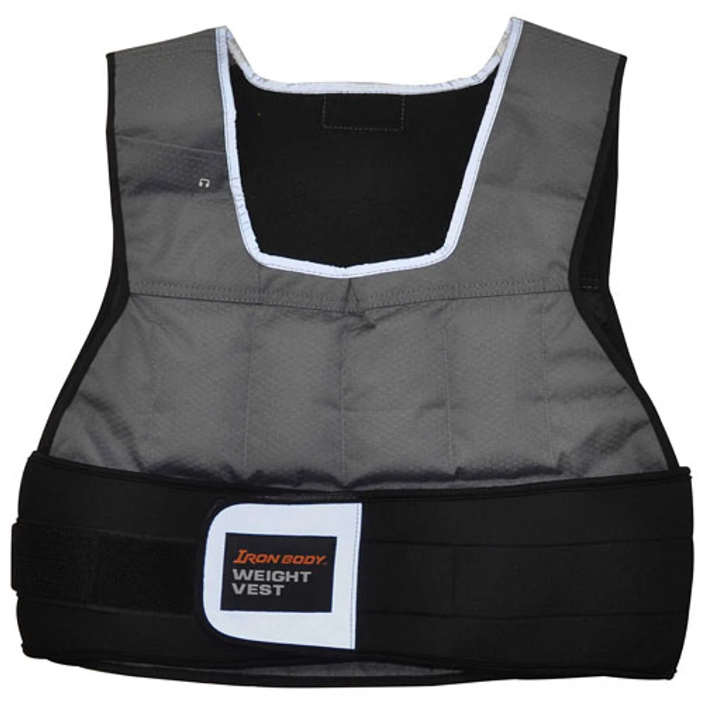 Iron Body Fitness Flex-Fit Weighted Vest - 20 lb