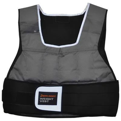 Iron Body Fitness Flex-Fit Weighted Vest - 20 lb