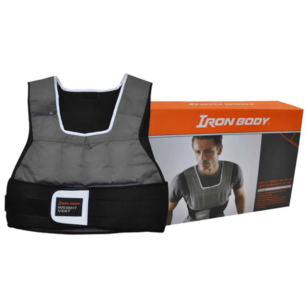 Veste lestée Flex-Fit d'Iron Body Fitness - 20 lb