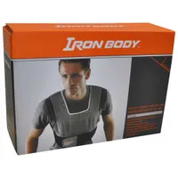 Iron Body Fitness Flex-Fit Weighted Vest - 20 lb