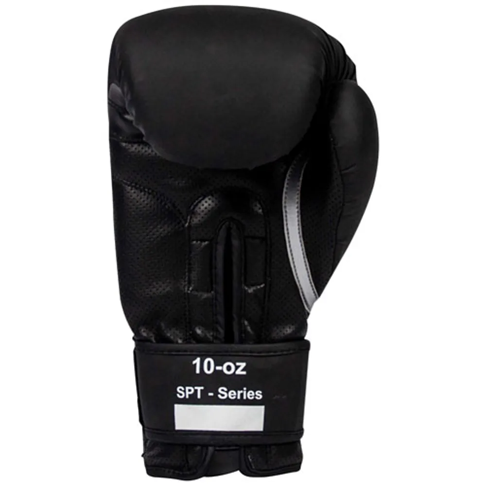 Iron Body Fitness Blackout Series 10 oz. Boxing Gloves - Black