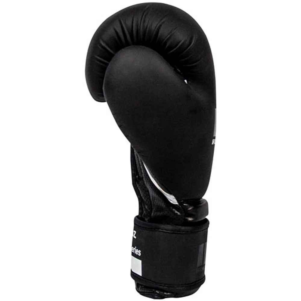 Iron Body Fitness Blackout Series 12 oz. Boxing Gloves - Black