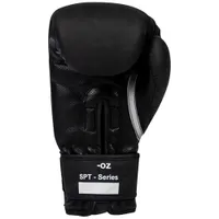 Iron Body Fitness Blackout Series 14 oz. Boxing Gloves - Black