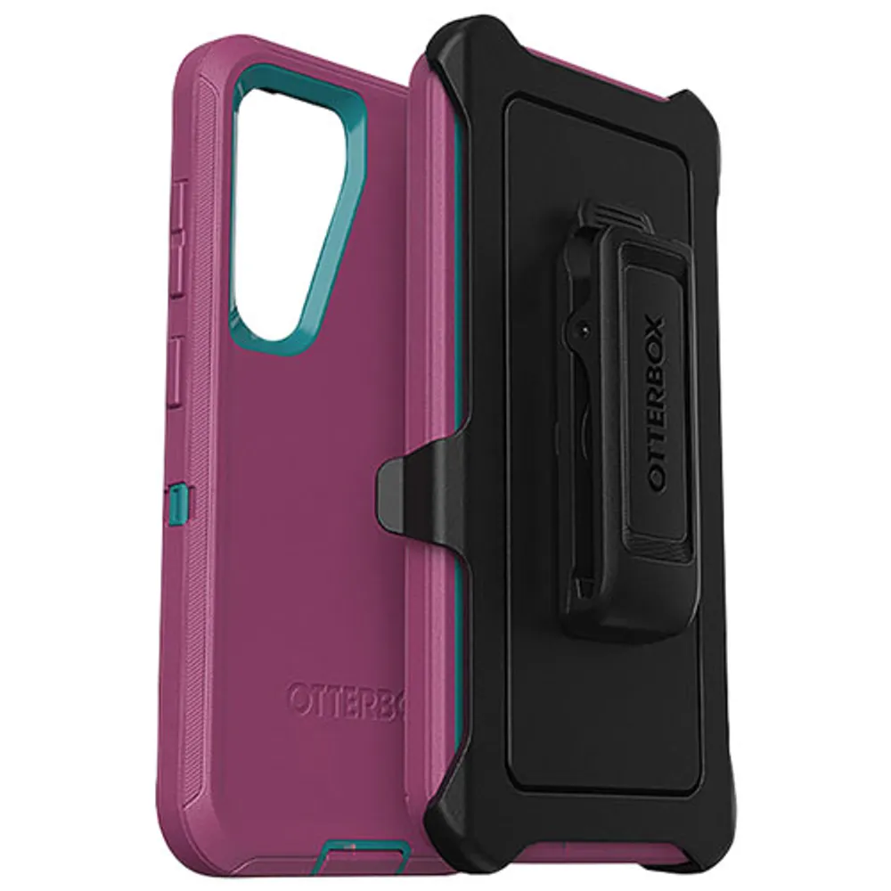 OtterBox Defender Fitted Hard Shell Case for Galaxy S23 - Dark Pink