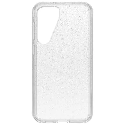 OtterBox Symmetry Fitted Hard Shell Case for Galaxy S23+ (Plus) - Clear Silver Flake