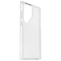 OtterBox Symmetry Fitted Hard Shell Case for Galaxy S23 Ultra - Clear Silver Flake