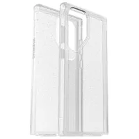 OtterBox Symmetry Fitted Hard Shell Case for Galaxy S23 Ultra - Clear Silver Flake