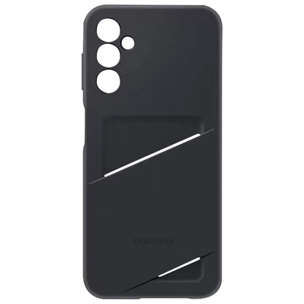 Samsung Card Slot Fitted Hard Shell Case for Galaxy A14 5G - Black