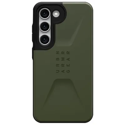 UAG Civilian Fitted Hard Shell Case for Galaxy S23 - Olive Drab