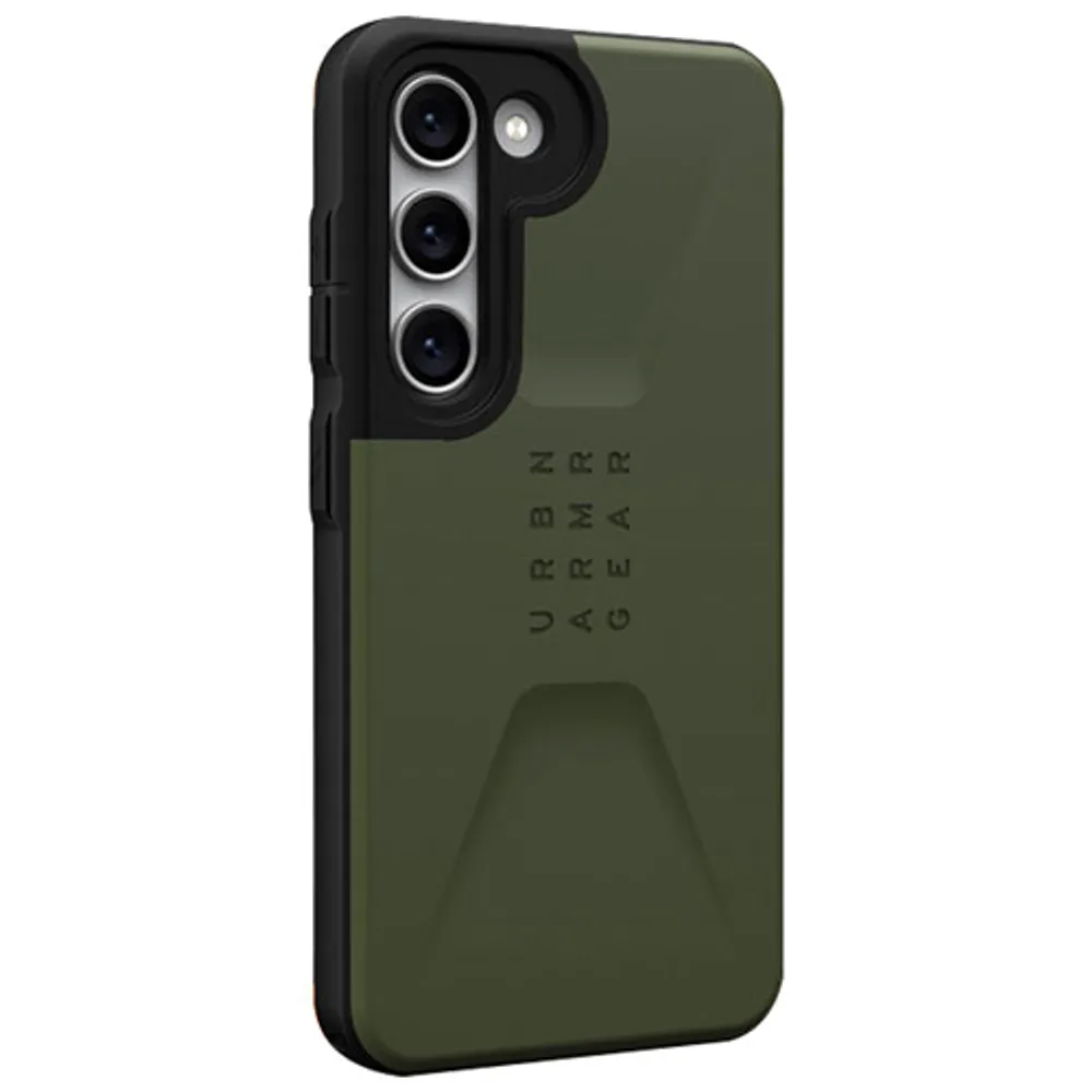 UAG Civilian Fitted Hard Shell Case for Galaxy S23 - Olive Drab