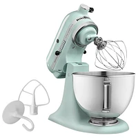 Batteur sur socle à tête inclinable Ultra Power Plus de KitchenAid - 4,5 pte - 300 W - Bleu glace