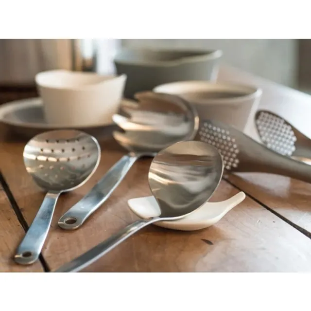 STAINLESS STEEL 6 PC. SMALL KITCHEN TOOL SET by Sori Yanagi -  GreenerGrassDesign