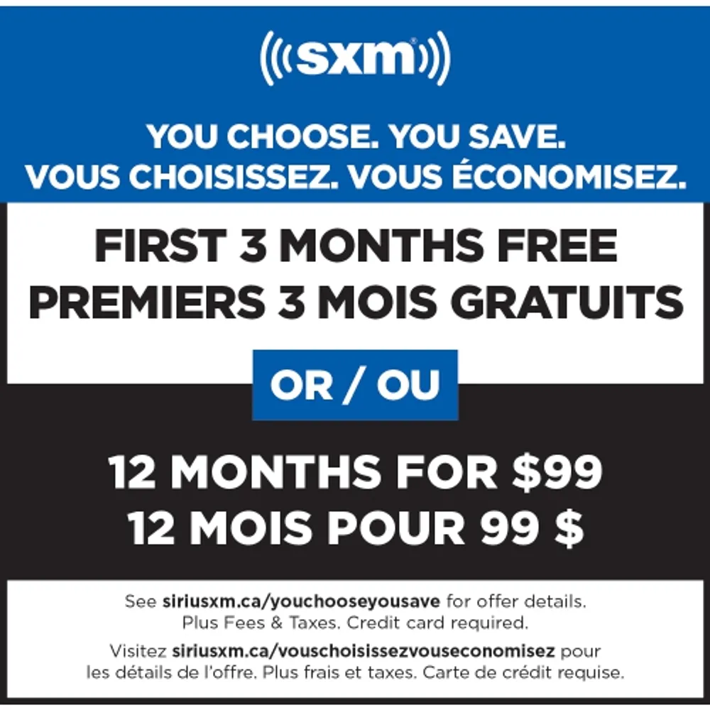 SiriusXM - YOU CHOOSE. YOU SAVE.