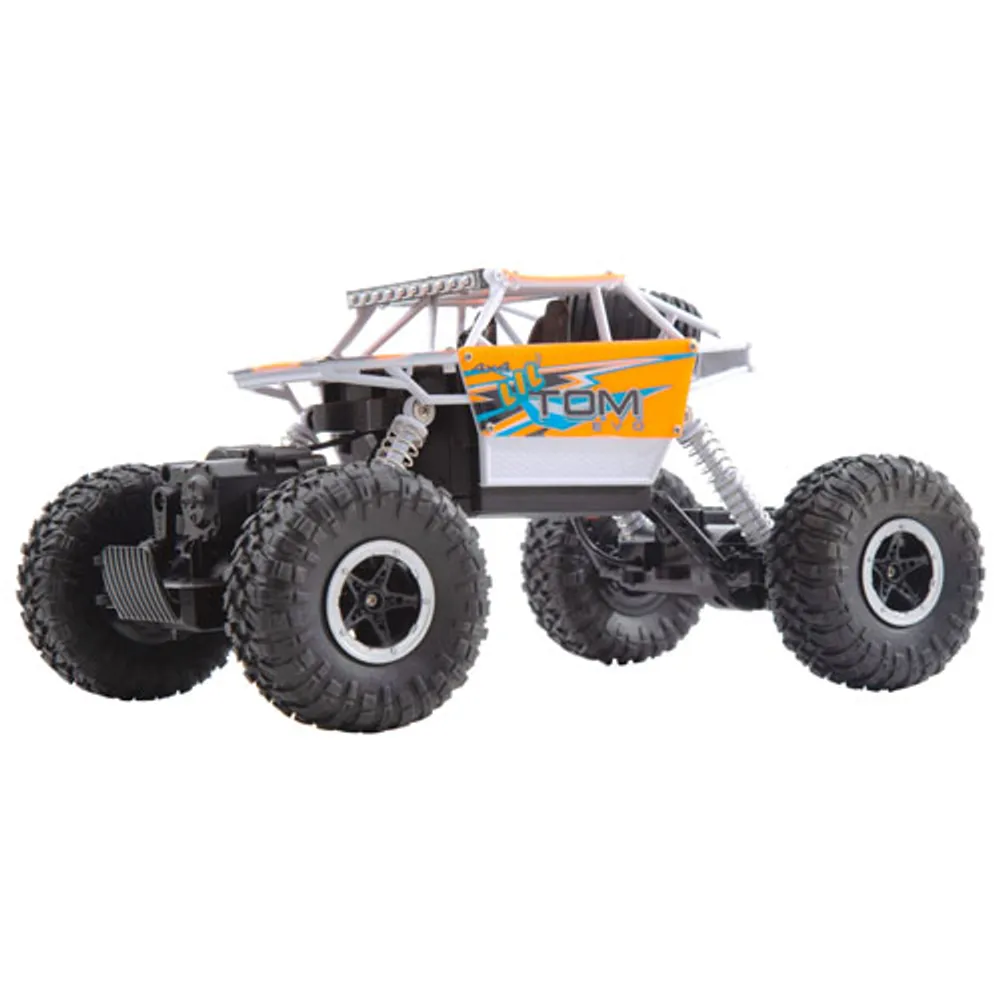 LiteHawk Lil’ Tom EVO 4WD RC Rock Racer (40030) - Black/Orange