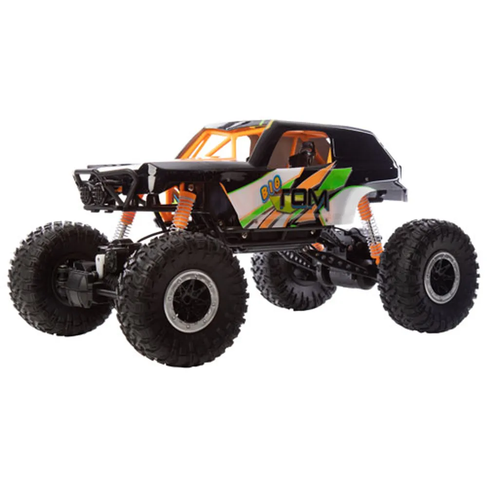 LiteHawk BIG TOM TRIPLE 4 4WD RC Rock Racer (40023) - Orange/White