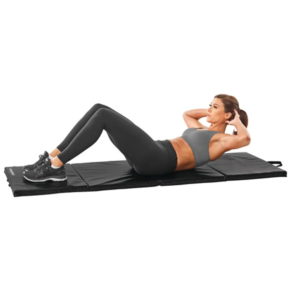 Econofitness Folding Exercise Mat - Black