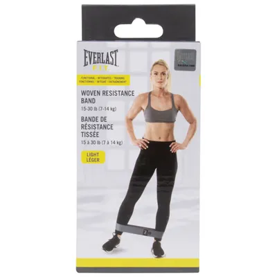 Everlast Light Woven Resistance Band - Grey