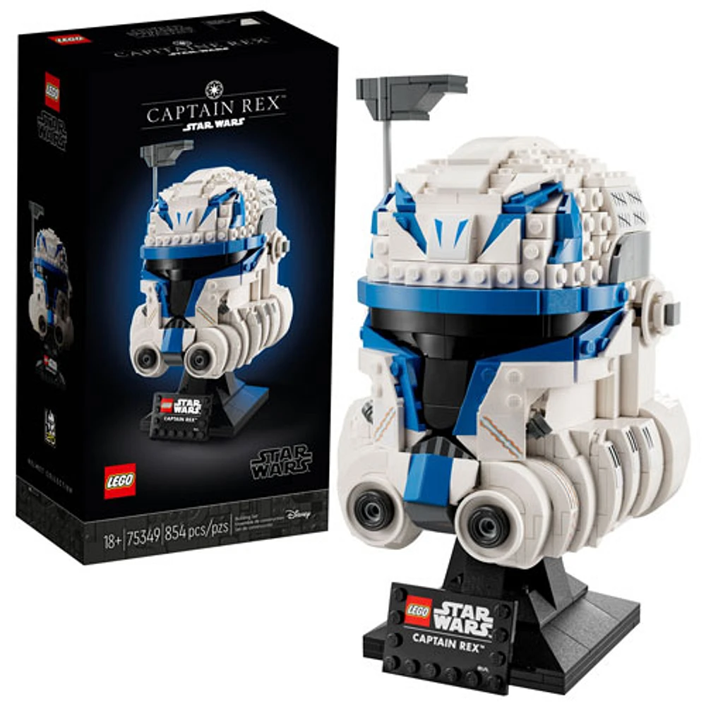 LEGO Star Wars: Le casque du Capitaine Rex - 854 pièces (75349)