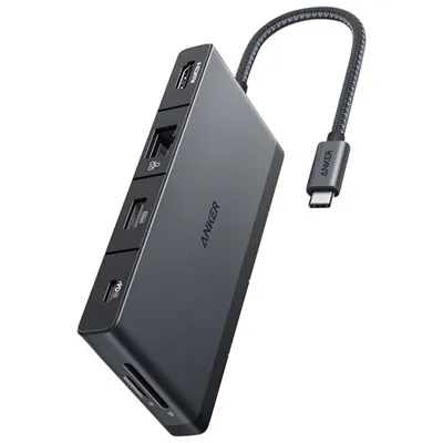 Concentrateur de type C à 9 ports 552 d'Anker avec HDMI 4K et Power Delivery (A8373H11-5)