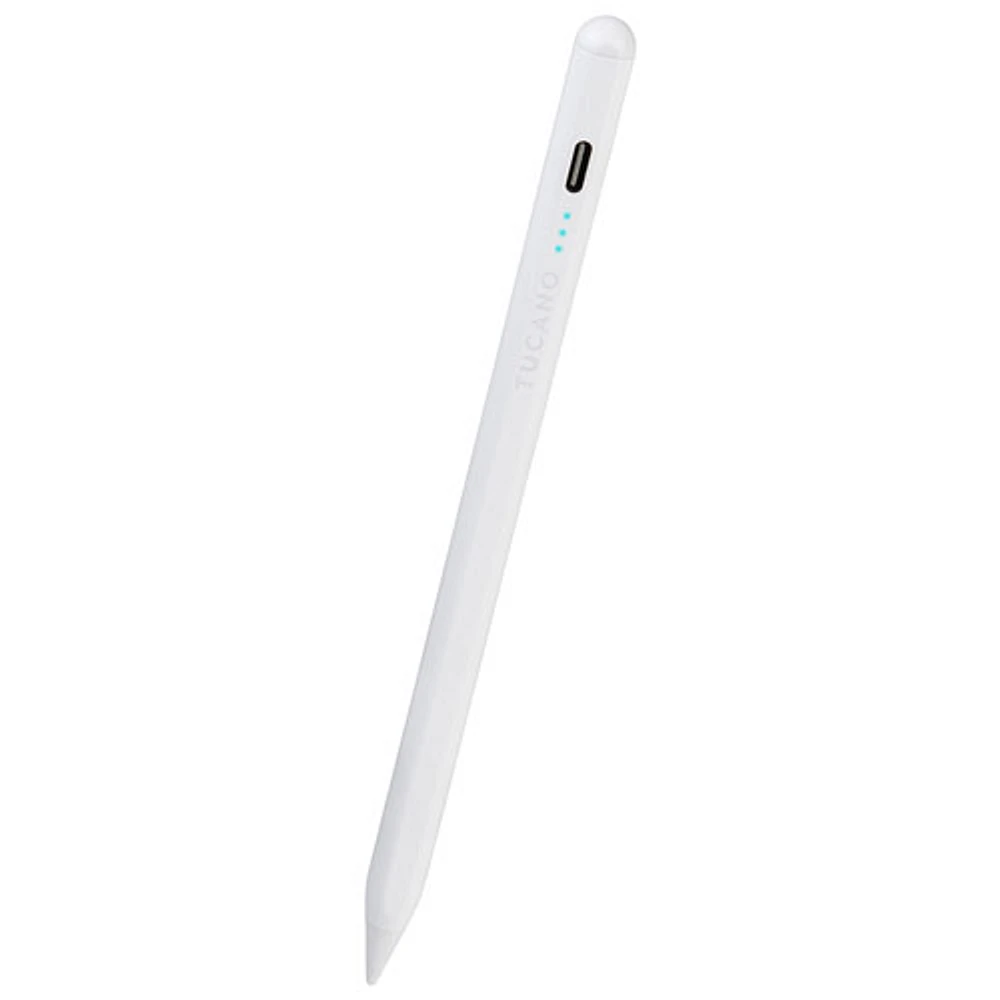 Stylet de Tucano pour iPad (2018 et plus récent) - Blanc