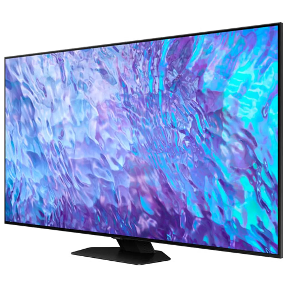 Samsung 55" 4K UHD HDR QLED Smart TV (QN55Q80CAFXZC) - 2023 - Titan Black