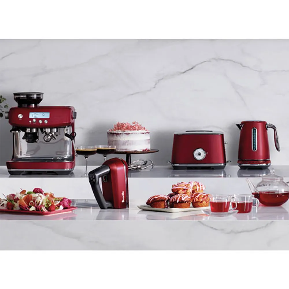 Breville Bambino Plus Automatic Espresso Machine - Red Velvet Cake