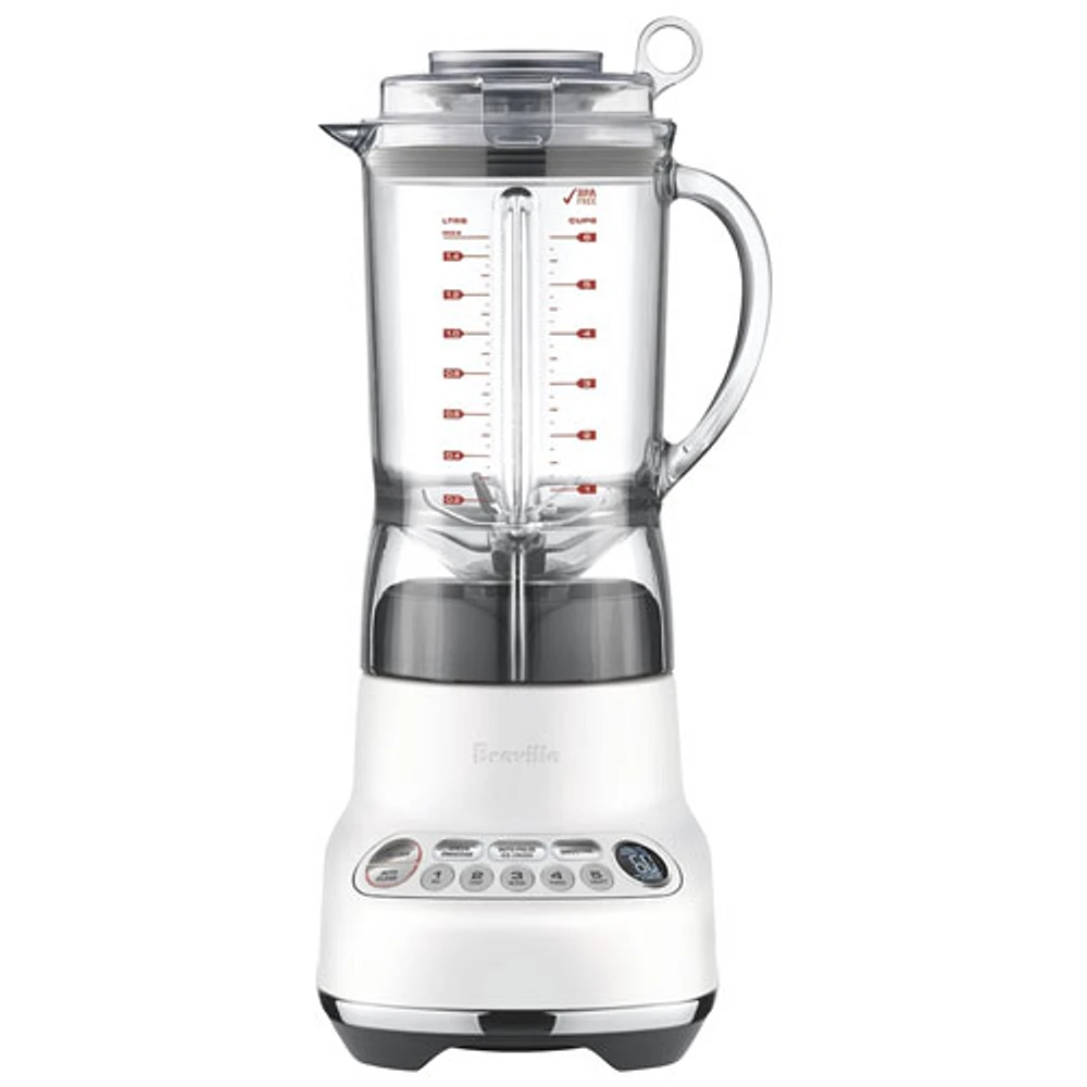 Refurbished (Good) - Breville Fresh & Furious 1.5L 1100-Watt Stand Blender - Sea Salt - Remanufactured by Breville