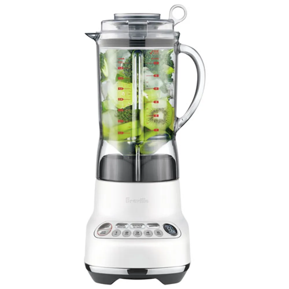 Refurbished (Good) - Breville Fresh & Furious 1.5L 1100-Watt Stand Blender - Sea Salt - Remanufactured by Breville