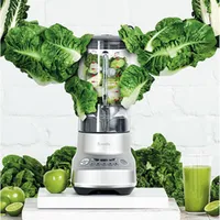 Refurbished (Good) - Breville Fresh & Furious 1.5L 1100-Watt Stand Blender - Sea Salt - Remanufactured by Breville