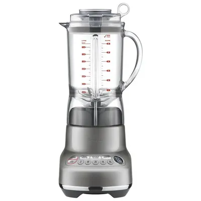 Refurbished (Good) - Breville Fresh & Furious 1.5L 1100-Watt Stand Blender - Smoked Hickory - Remanufactured by Breville