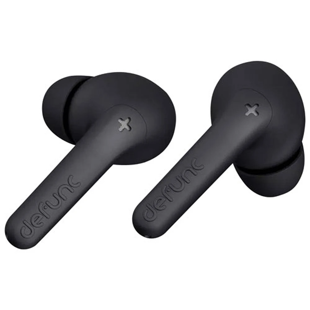 Defunc TRUE AUDIO In-Ear Sound Isolating True Wireless Earbuds - Black