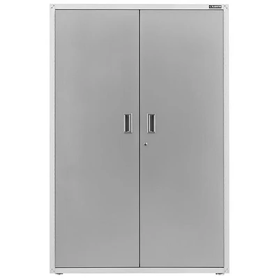 Armoire de bureau robuste en acier soudé de Gladiator (GAJG48KDZW) - Ardoise grise