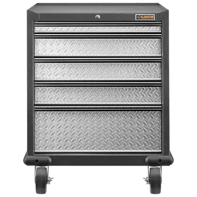 Gladiator Premier Modular GearDrawer Cabinet (GAGD275DLG) - Silver Tread