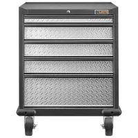 Gladiator Premier Modular GearDrawer Cabinet (GAGD275DLG) - Silver Tread