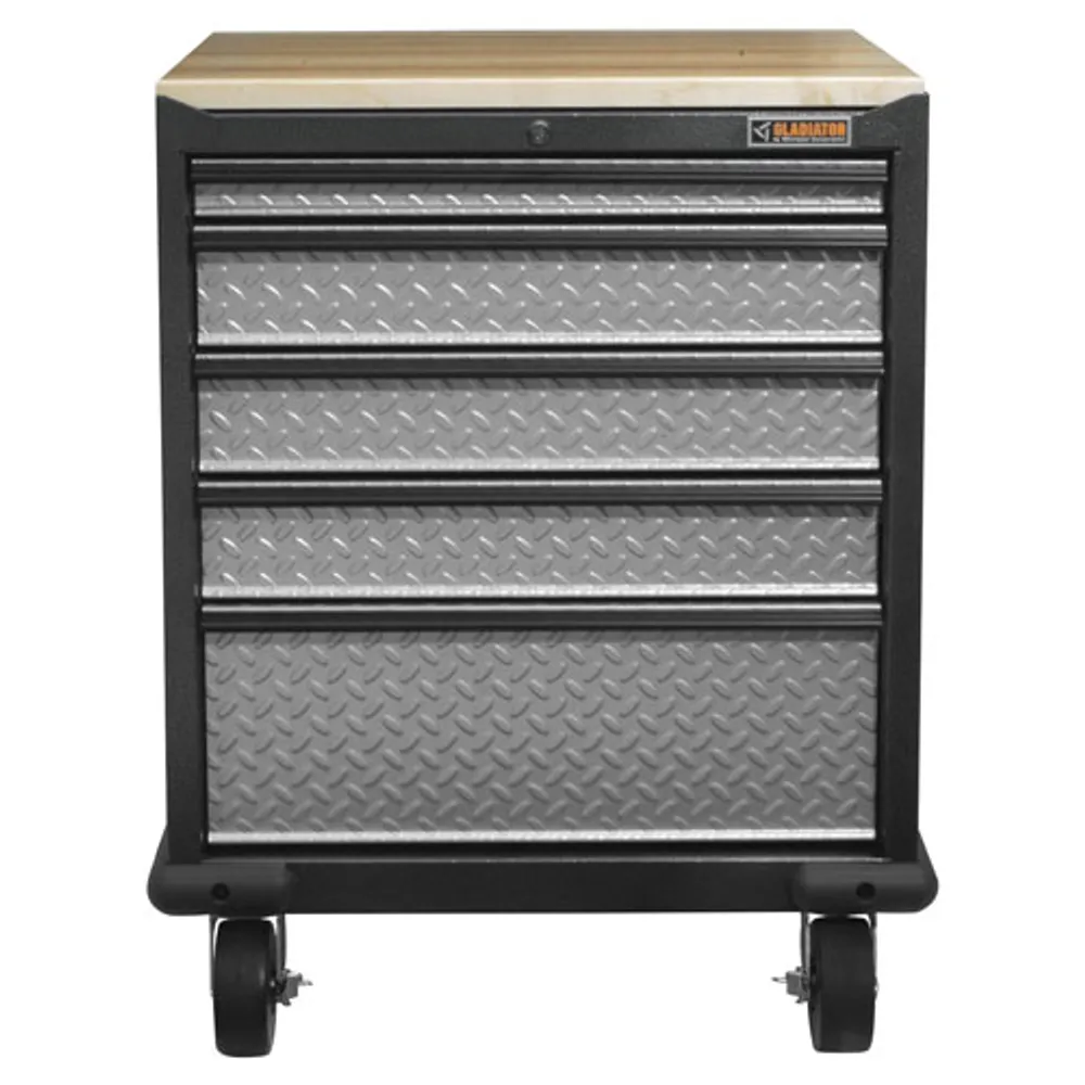 Armoire modulaire GearDrawer Premier de Gladiator (GAGD275DLG) - Argenté