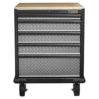 Armoire modulaire GearDrawer Premier de Gladiator (GAGD275DLG) - Argenté