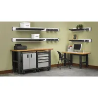 Gladiator Premier Modular GearDrawer Cabinet (GAGD275DLG) - Silver Tread