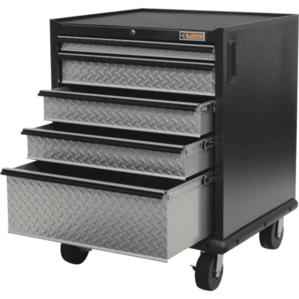 Gladiator Premier Modular GearDrawer Cabinet (GAGD275DLG) - Silver Tread