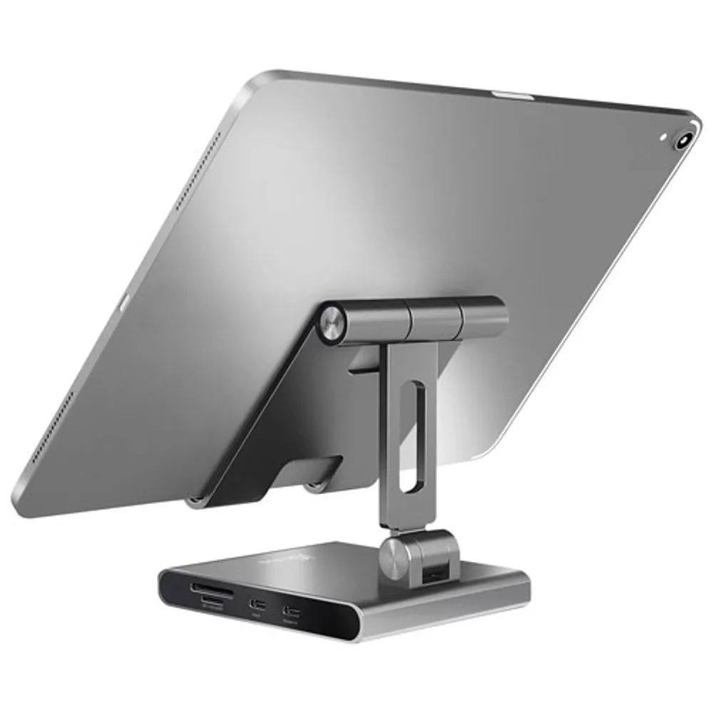 j5create USB-C Docking Station for iPad Pro/iPad Air (JTS224) - Silver