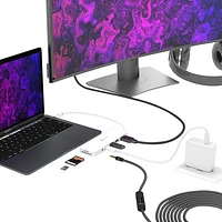 j5create USB-C Multi-Port Hub with Power Delivery Docking Station (JCD373)