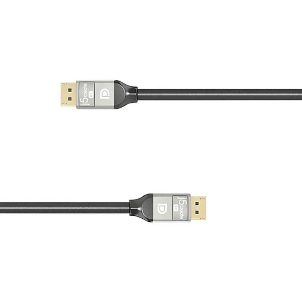 j5create 2m (6.6 ft.) 8K DisplayPort Cable (JDC43)