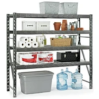 Gladiator Rack Shelving Unit (GARS774SZG) - Hammered Granite