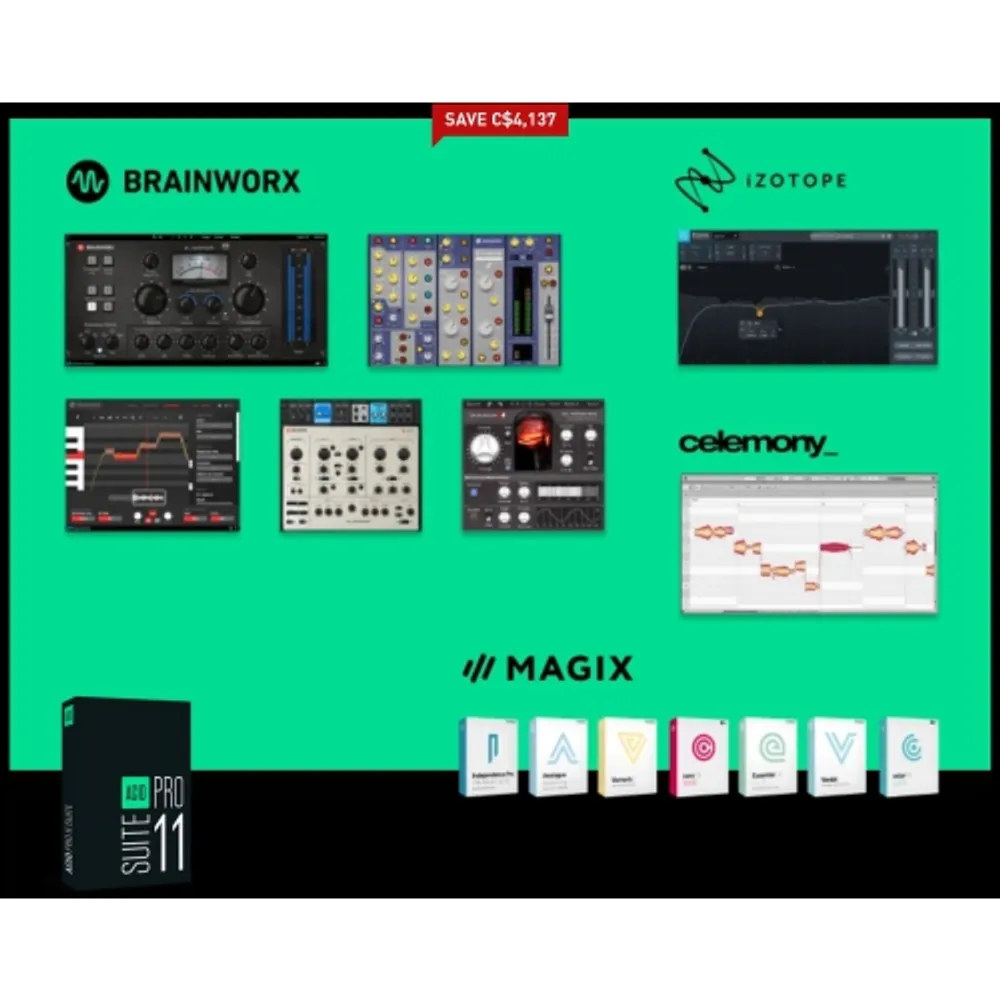 MAGIX ACID Pro 11 Suite Software - Digital Download | Coquitlam Centre