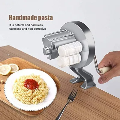 GENERIC Manual Pasta Maker Noodle Machine Aluminium Alloy Home-Made  Macaroni Noodle Pasta Press Machine for Kitchen | Scarborough Town Centre  Mall