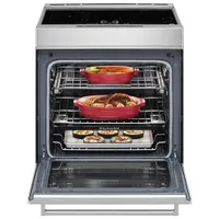 KitchenAid 30" 6.4 Cu. Ft. True Convection Slide-In Induction Range (KSIS730PSS) - Stainless Steel