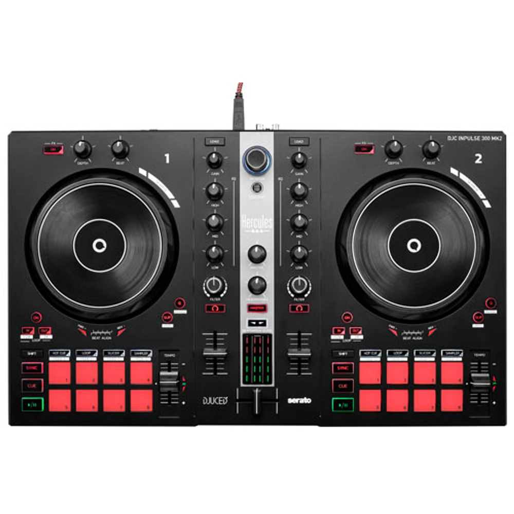 Hercules Inpulse 300 MK2 DJ Controller - Black