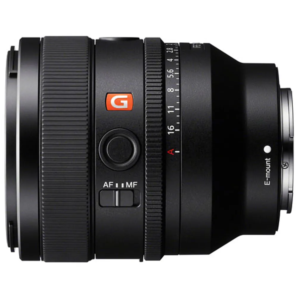 Sony E-Mount Full-Frame FE 50mm f/1.4 GM G Master Lens