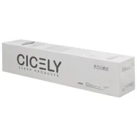 Brassex Cicely Sleep 9" Pocket Euro Top Memory Foam Mattress - King