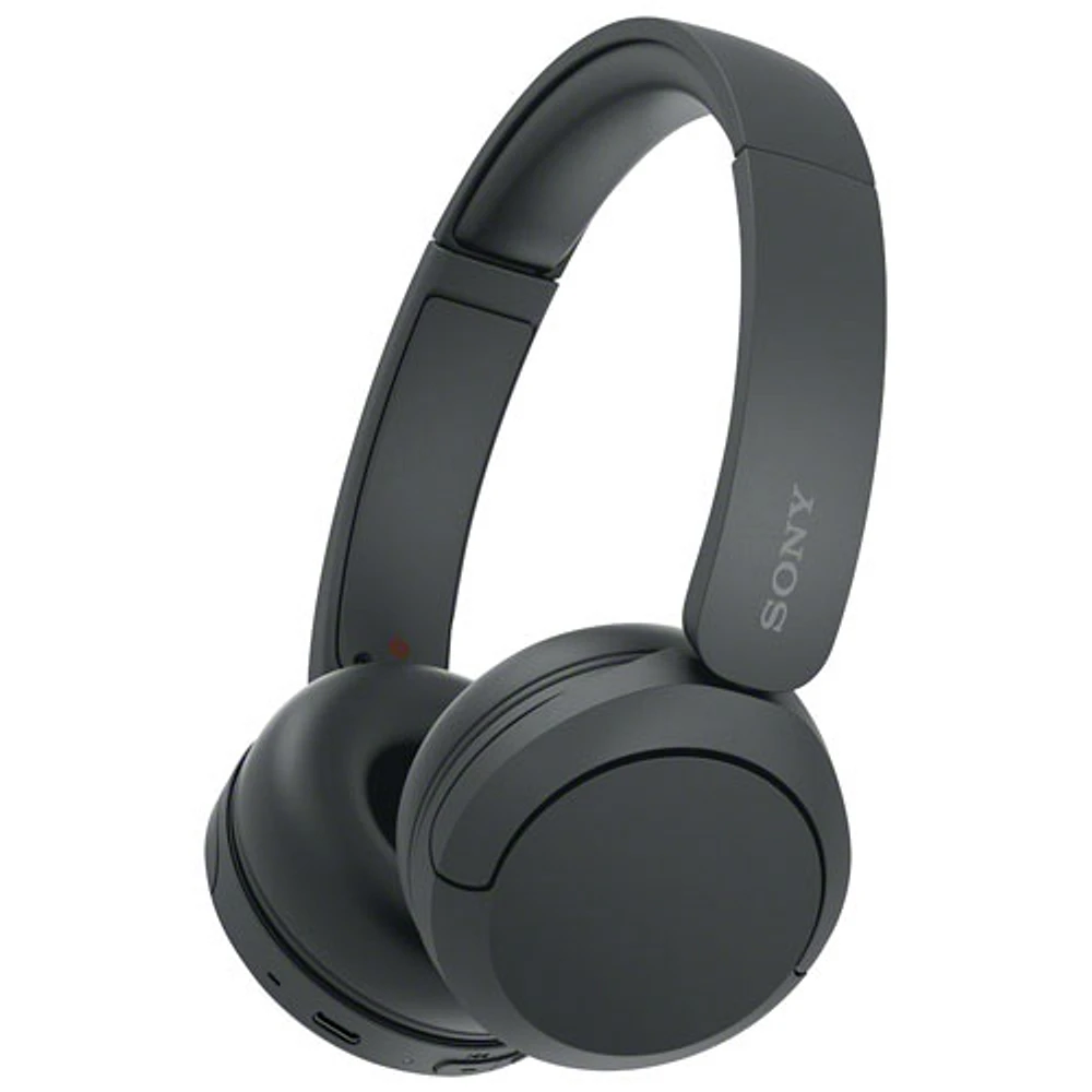 Casque d'écoute Bluetooth WH-CH520 de Sony avec microphone - Noir